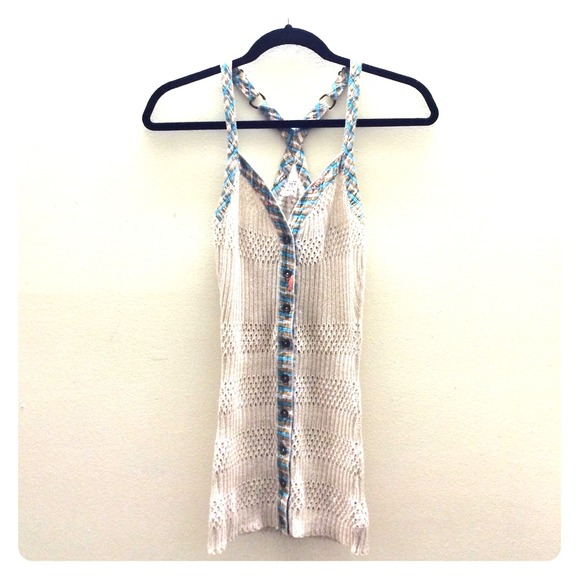 Free People Crochet Tank