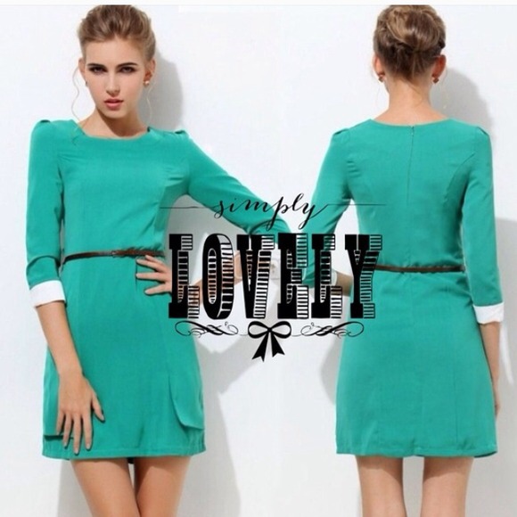 Spring Sea Green Dress