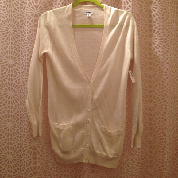 Cream cardigan