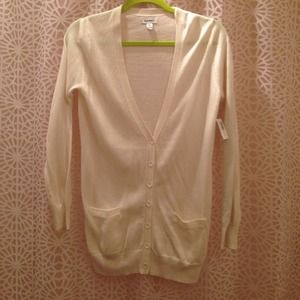 Cream cardigan