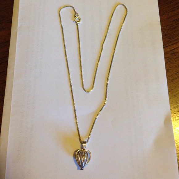925 sterling silver pure with real pearl