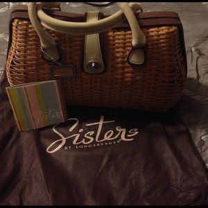 Rare Longaberger Sisters Purse
