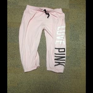 Pink/gray sweatpant bundle