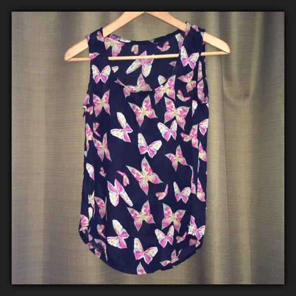Butterfly Tank Top - Picture 2 of 4