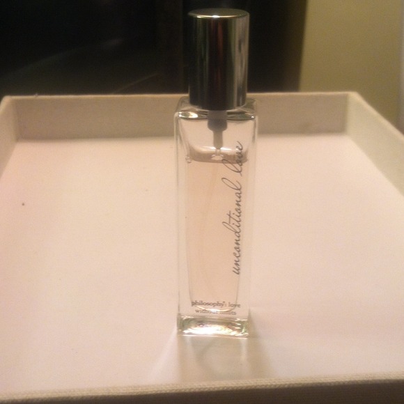 Philosophy unconditional love perfume and coach bag