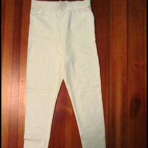 White leggings