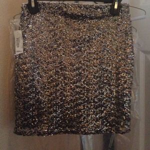 Brand New gold skirt