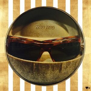✨SALE✨Miu Miu Lattice Sunglasses