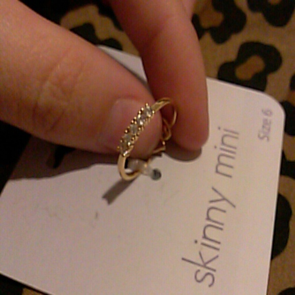 Skinny Mini double sided ring - Picture 2 of 3