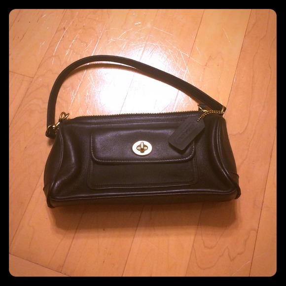 Coach baguette handbag.