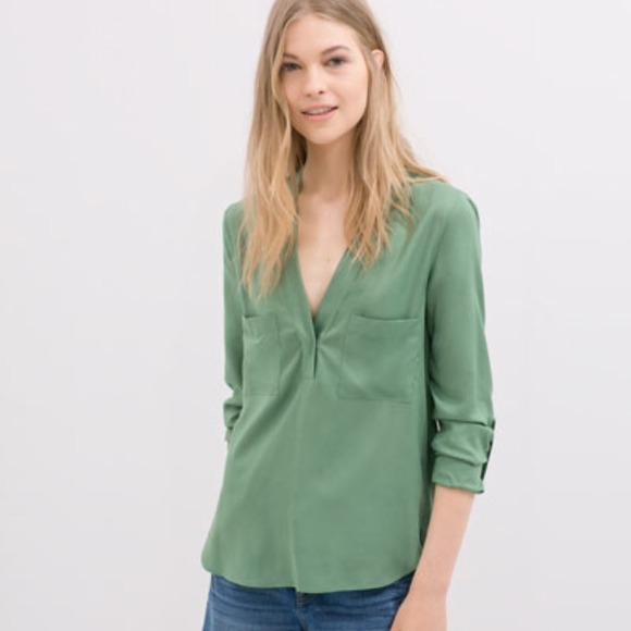 1 day sale Zara blouse