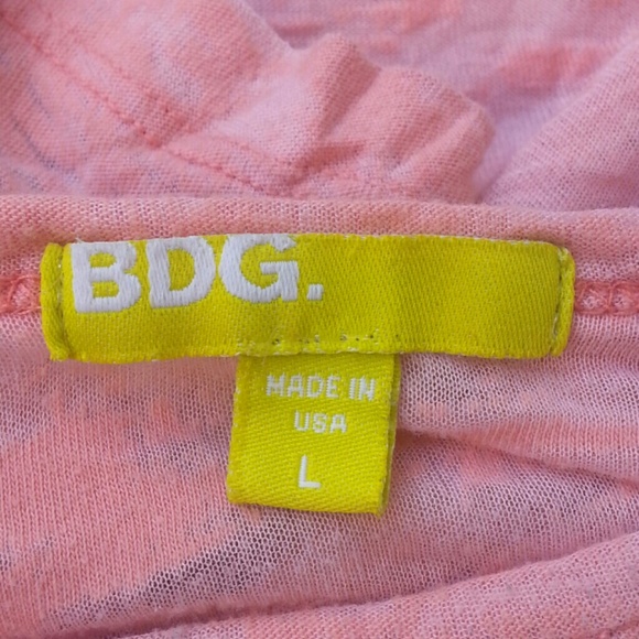 Burnout Coral Tee - Picture 4 of 4