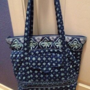 Cute quilted tote bag