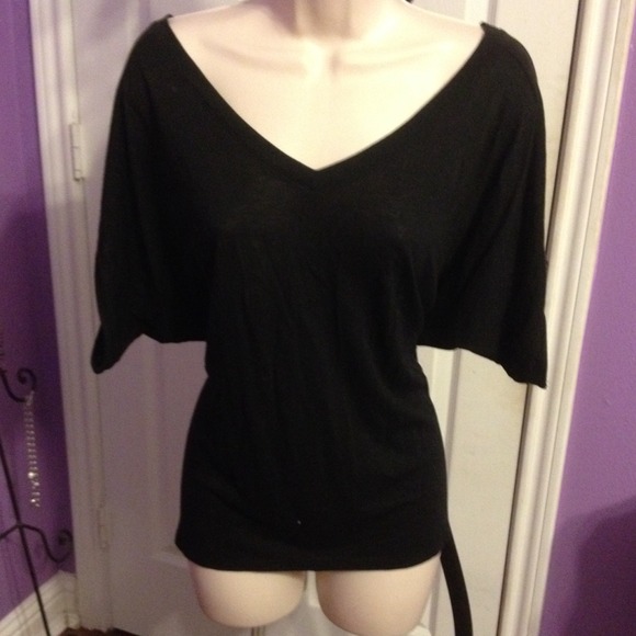 Black express shirt