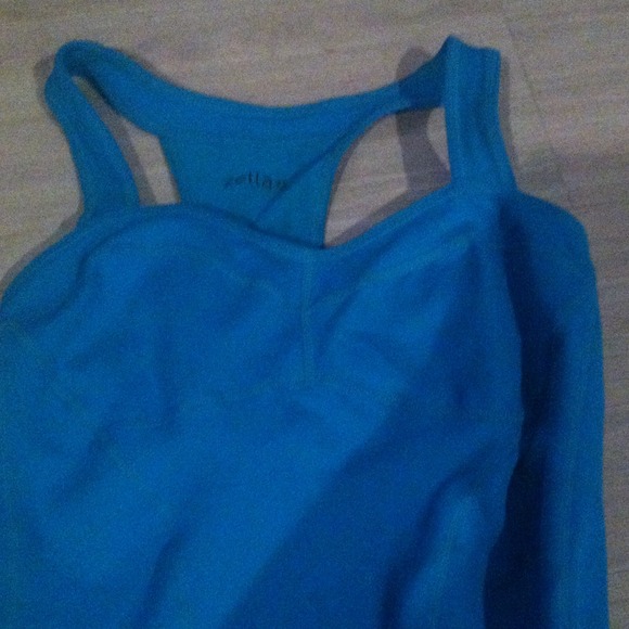 Zella turquoise running tank
