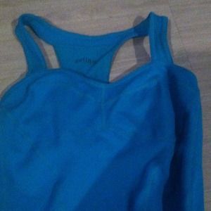 Zella turquoise running tank
