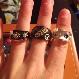 Kids dress up rings