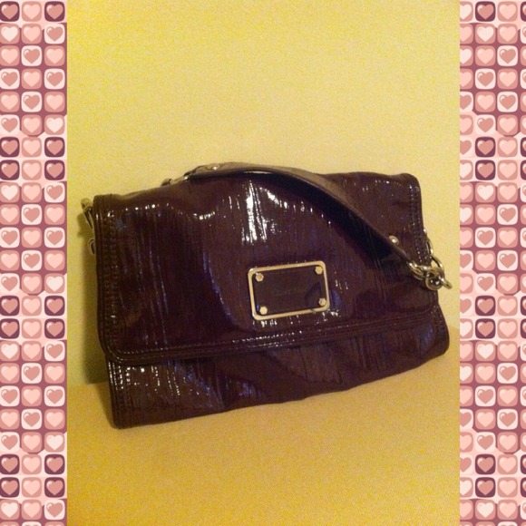 Deep purple Calvin Klein purse