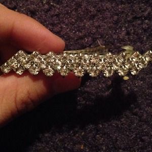 Diamond hair piece
