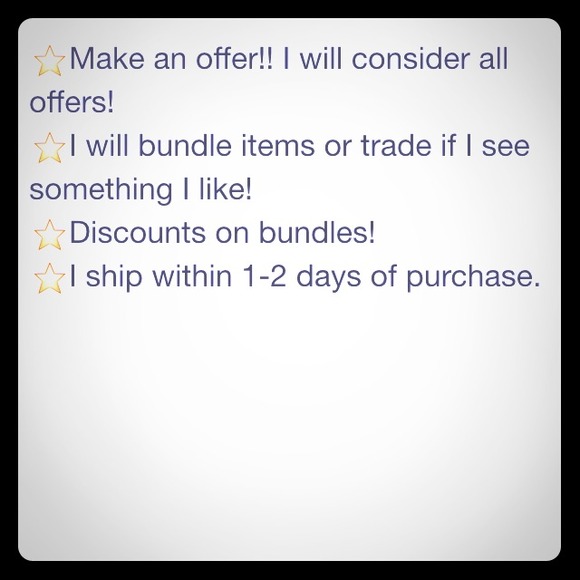 Make offers! 😃