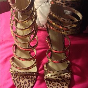 Animal Print Heels