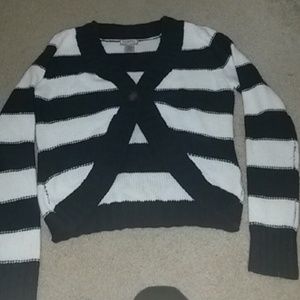 Woven sweater