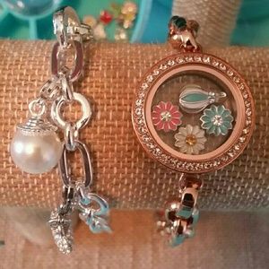 Rose gold & silver bracelets!