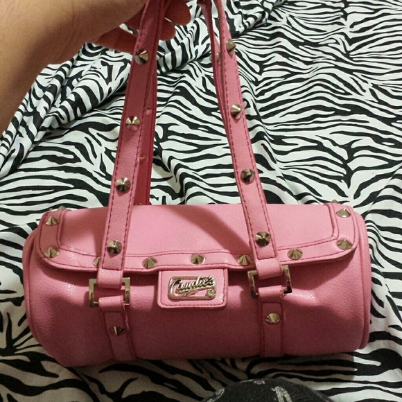 VINTAGE Candie's Cylinder Purse (WornOnceLikeNew)
