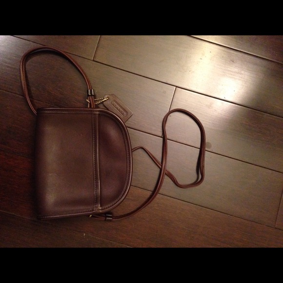 Coach Handbags - Coach dark brown crossbody