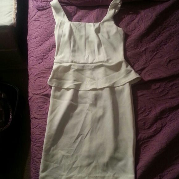 Creamy dress