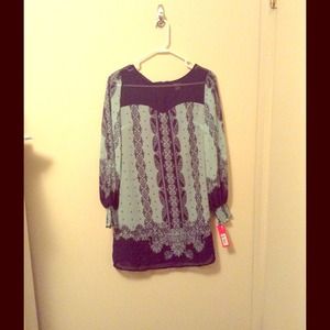 Vintage country long tunic