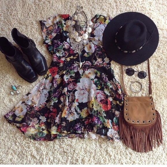 Show me your mumu Dresses & Skirts - Show me your Mumu Floral Skater Dress