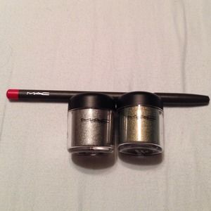 MAC Cosmetics pigment & lip pencil