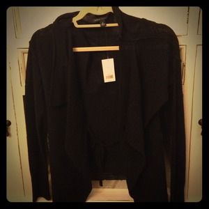 Banana Republic Black cashmere/wool blend sweater