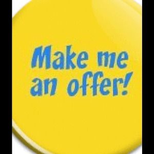 Make offers ! I might surprise you.. 😋😋