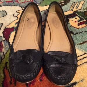 Elie Tahari black moccasin