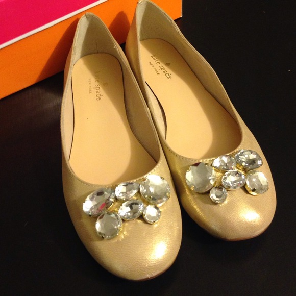🎉FINAL PRICE 🎉 NIB Kate Spade jeweled flats! - Picture 2 of 3