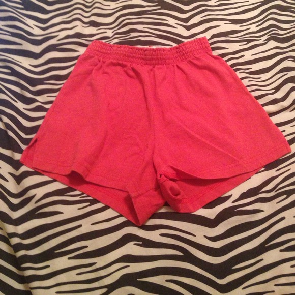 Coral Soffe shorts