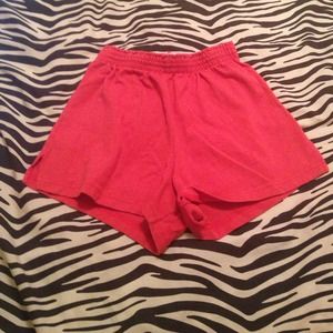 Coral Soffe shorts
