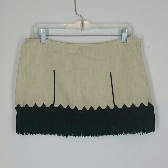 Free People Fringe Skirt