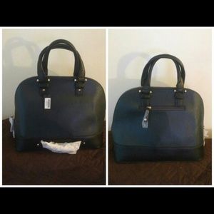 Just fab arrival structured satchel bag in blue