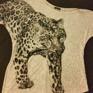 Embellished Off shoulder top XL