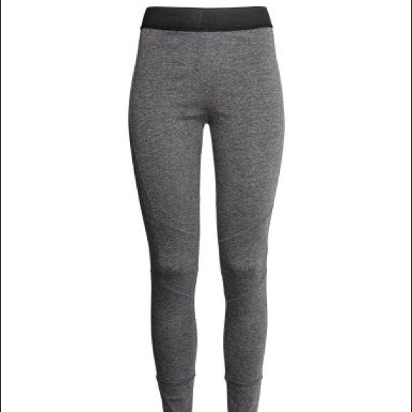 Gray h&m tights