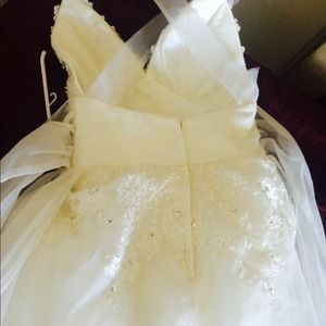 Wedding dress absolutely beautiful