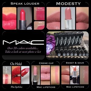 Mac authentic lipsticks