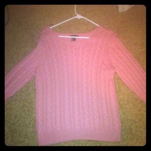 Pink sweater