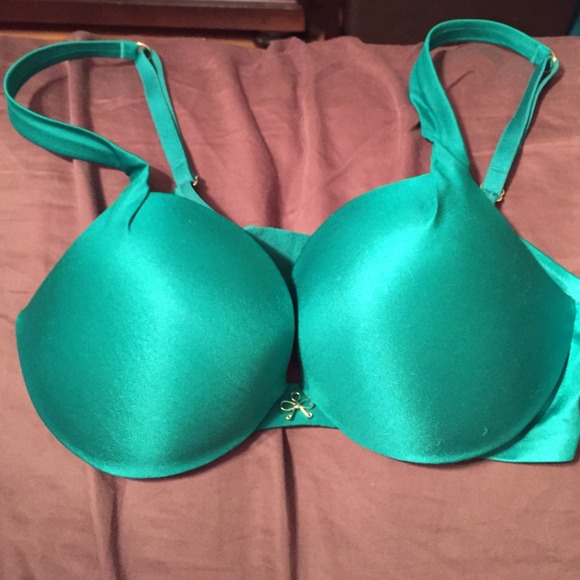 VS emerald plunge bra