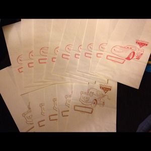 Lighting McQueen goody bags
