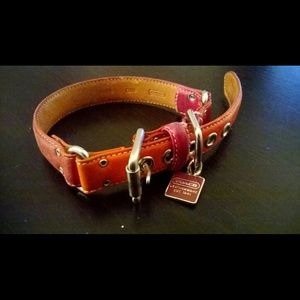 Genuine Coach Dog Collar Size Small (12-14 in)