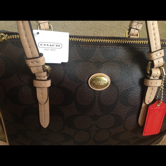 dark brown coach